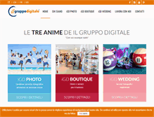 Tablet Screenshot of ilgruppodigitale.com